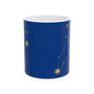 Leo Constellation Ceramic Mug - Astrology Coffee Cup, Zodiac Gift, Horoscope Mug, Star Sign Drinkware, Personalized Astrology