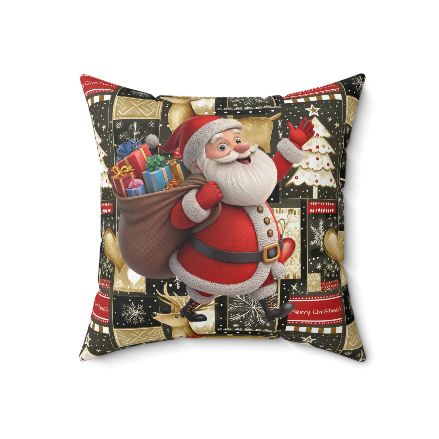 Spun Polyester Square Pillow