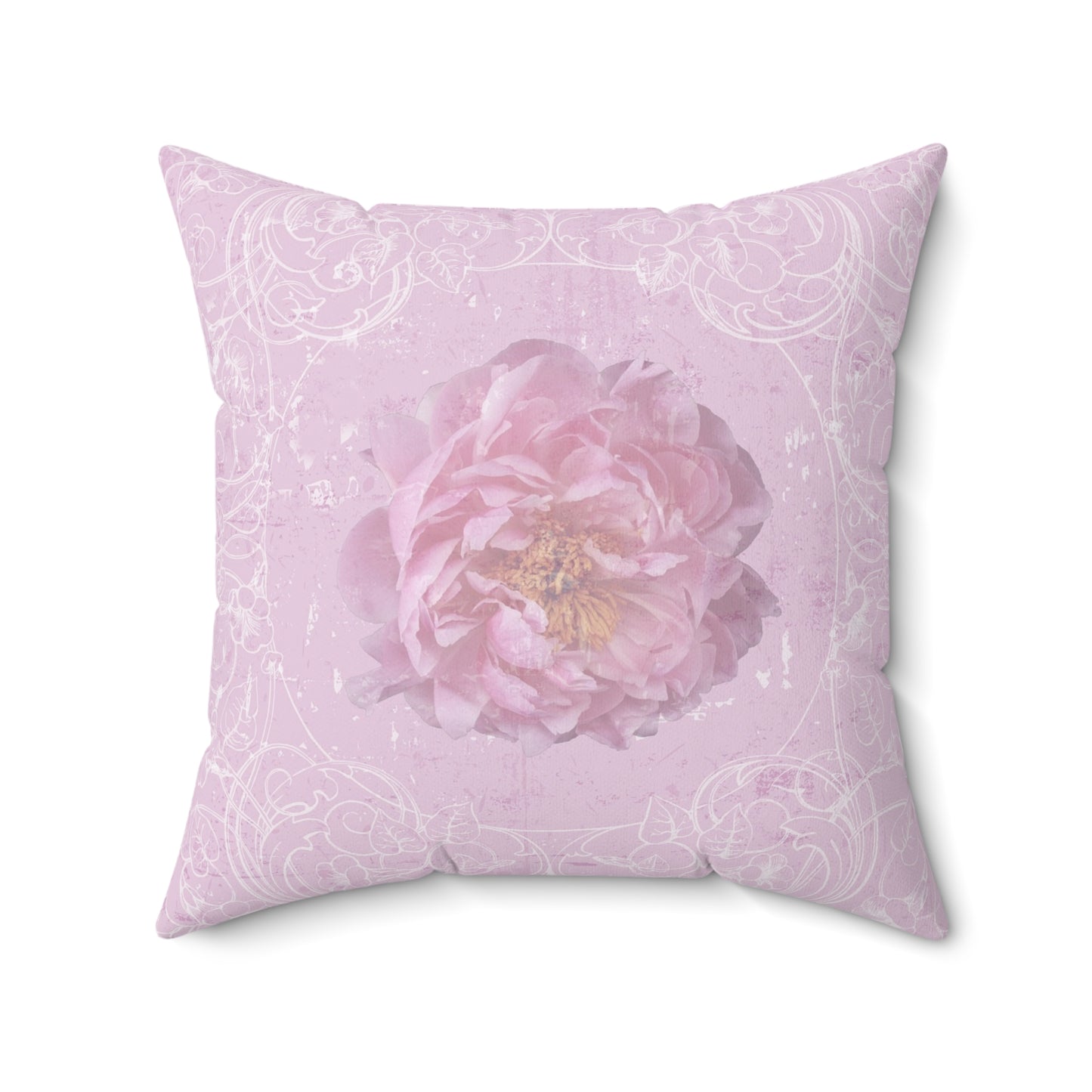 Spun Polyester Square Pillow