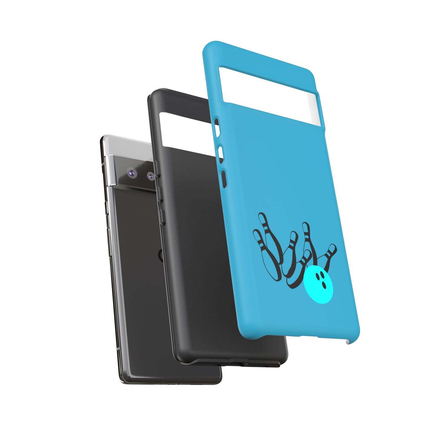 Bowling Phone Case, Tough Cases for Bowling Enthusiasts, Fun Gift for Bowlers, Unique Phone Accessory, Sports Themed Cases