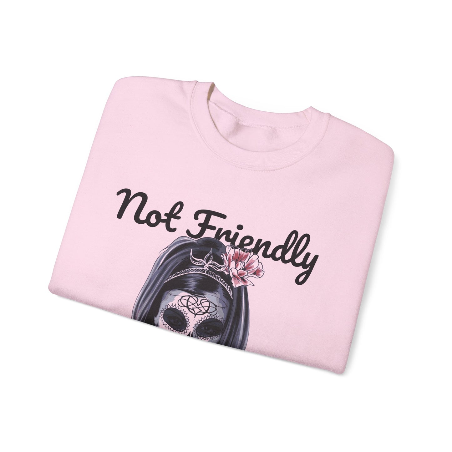 Edgy Skull Graphic Crewneck Sweatshirt | Halloween Gift, Casual Wear, Unisex Apparel, Cozy Sweatshirt, Unique Graphic Design