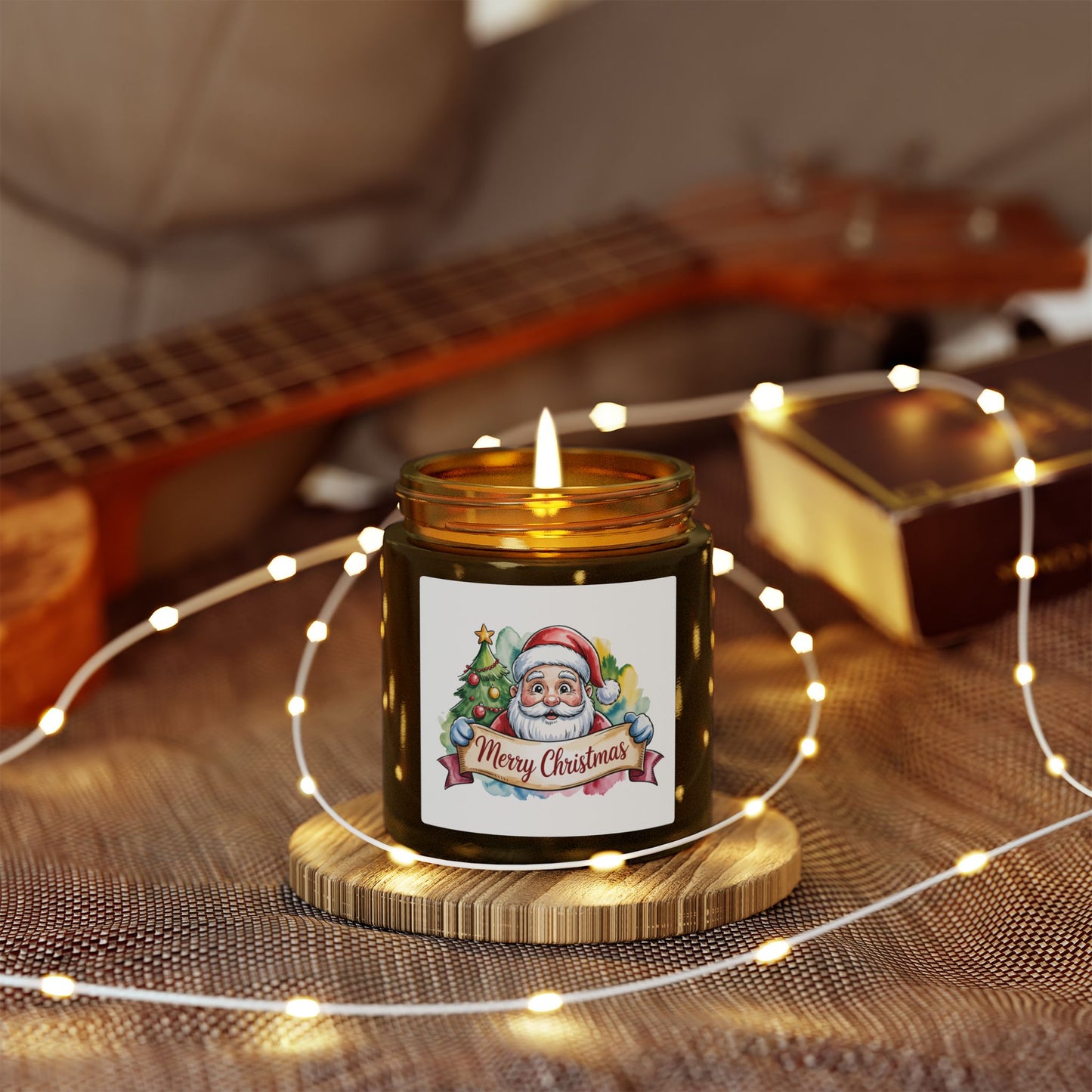 Scented Candles, Coconut Apricot Wax (4oz, 9oz)