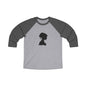 Vintage-Inspired Unisex Tri-Blend Raglan Tee, Stylish Graphic Shirt, Retro Casual Wear, Perfect Gift for Her, Everyday Comfort