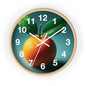 Citrus-Inspired Wall Clock | Fragrant Fruit Home Decor, Kitchen Wall Art