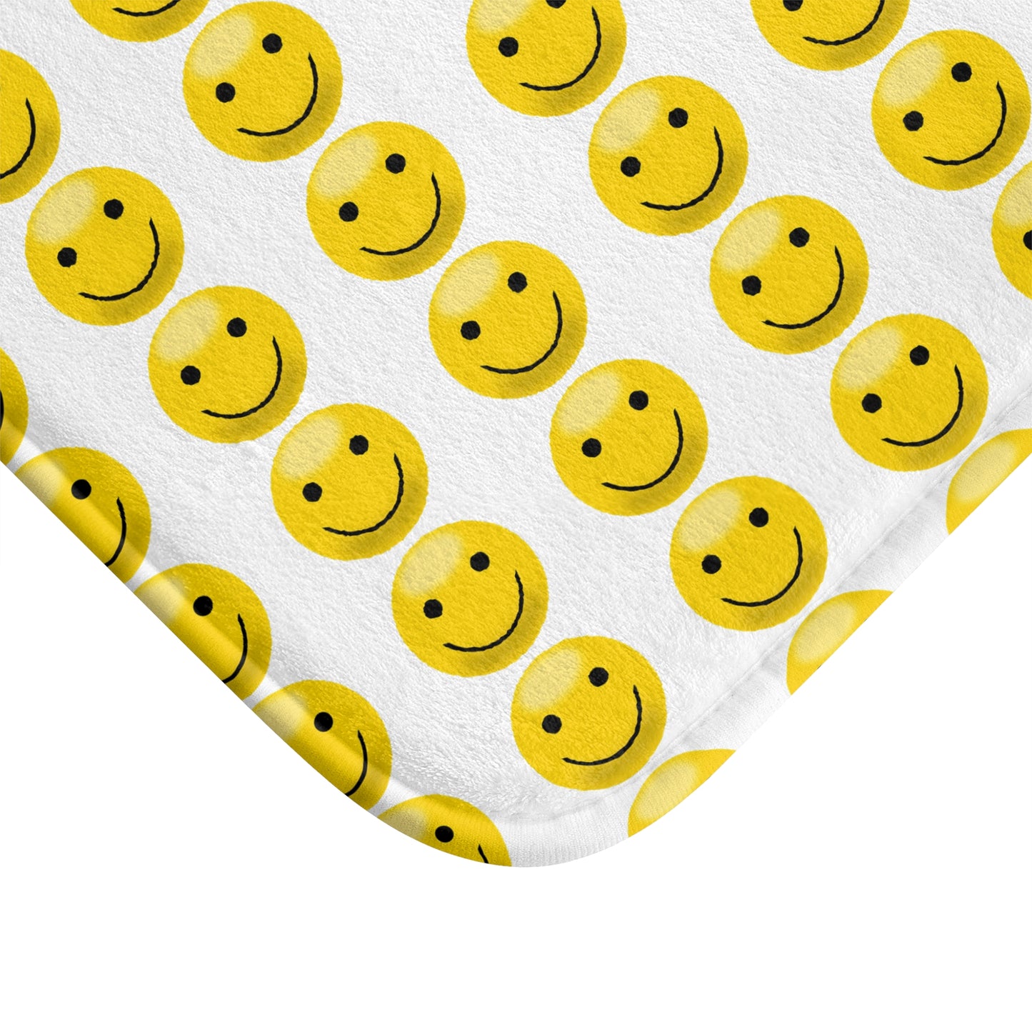 Cheerful Smile Bath Mat - Cute Bathroom Decor