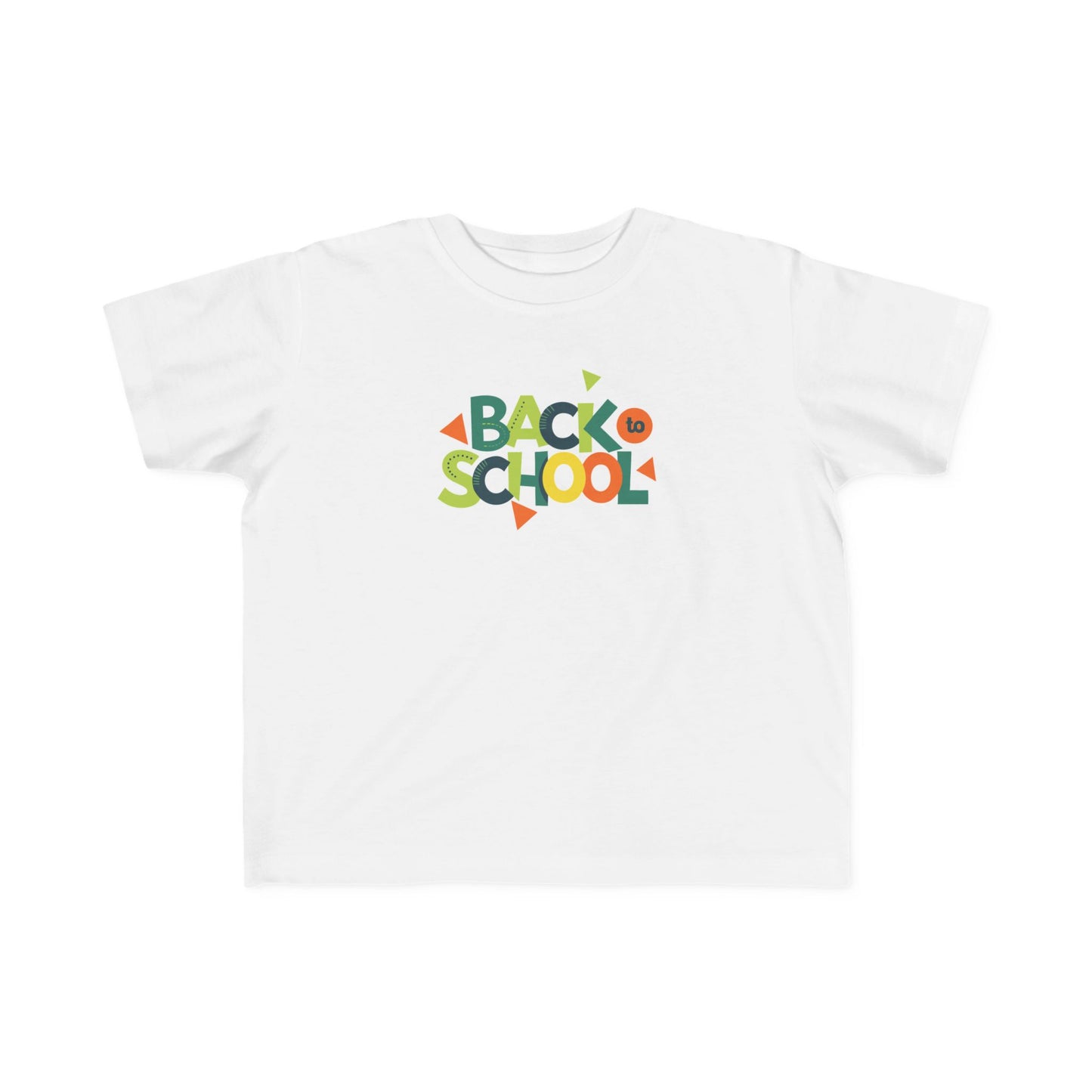 Colorful Toddler Tee - Perfect for Back to School
