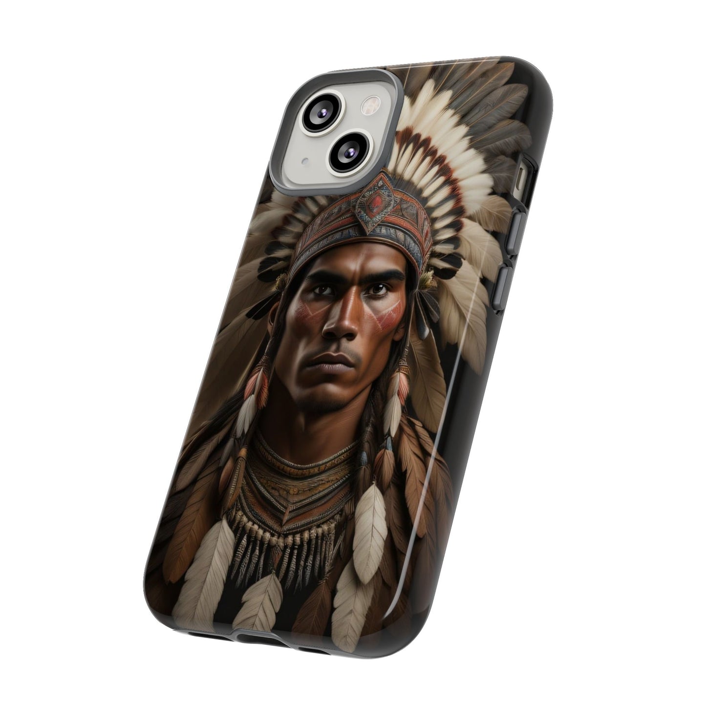 Native American Art Phone Case, Strong Culture Design, Unique Gift for Him or Her, Tough Cases, Customizable Protector, Tribal Style