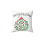 Merry Christmas Holiday Pillow, Christmas Decor, Cozy Home Cushion, Festive Gift, Seasonal Throw Pillow