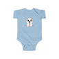 Cute Panda Infant Bodysuit, Adorable Baby Onesie, Perfect Baby Shower Gift, Infant Apparel, Cute Baby Outfit, Cartoon Baby Clothes
