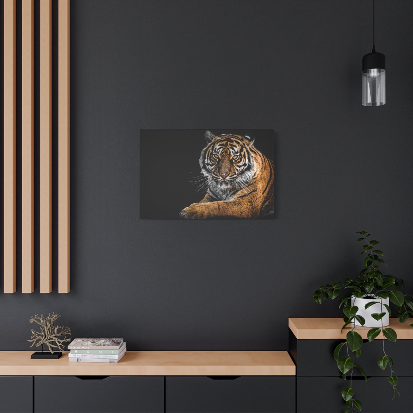 Majestic Tiger Canvas Art, Perfect for Animal Lovers