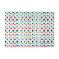 Glass Cutting Board stars red white and blue