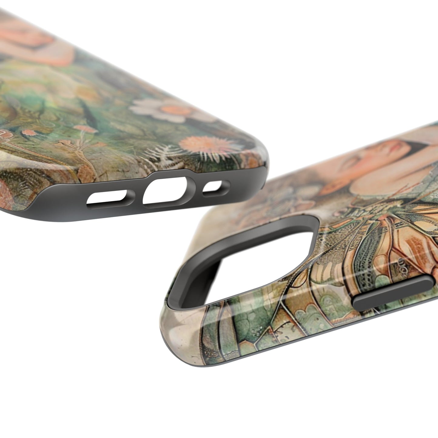 Fairy Sleeping Phone Case — Magnetic Impact-Resistant iPhone Cover