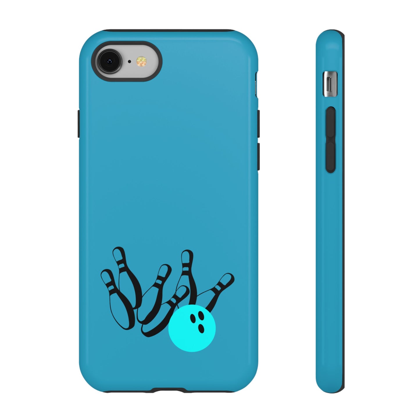 Bowling Phone Case, Tough Cases for Bowling Enthusiasts, Fun Gift for Bowlers, Unique Phone Accessory, Sports Themed Cases