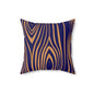 Artistic Wood Grain Decorative Pillow, Home Decor Pillow, Cozy Living Room Accent, Rustic Style Throw Cushion, Unique Gift Idea