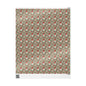Christmas Santa Face Wrapping Paper Roll — Festive Green Holiday Gift Wrap