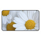 Daisy Desk Mat — Floral Mouse Pad with White Daisy Design