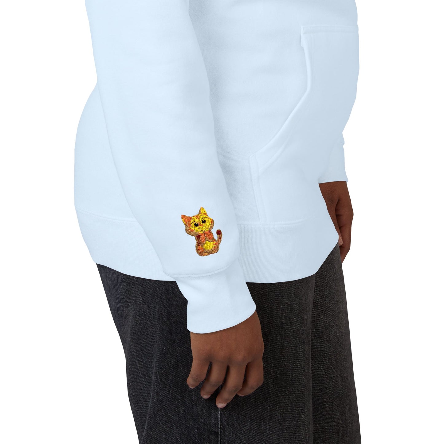 Cozy Fleece Hoodie with Cute Animal Design, Unisex Sweatshirt for Casual Outings, Gifts for Animal Lovers, Perfect for Fall and Winter
