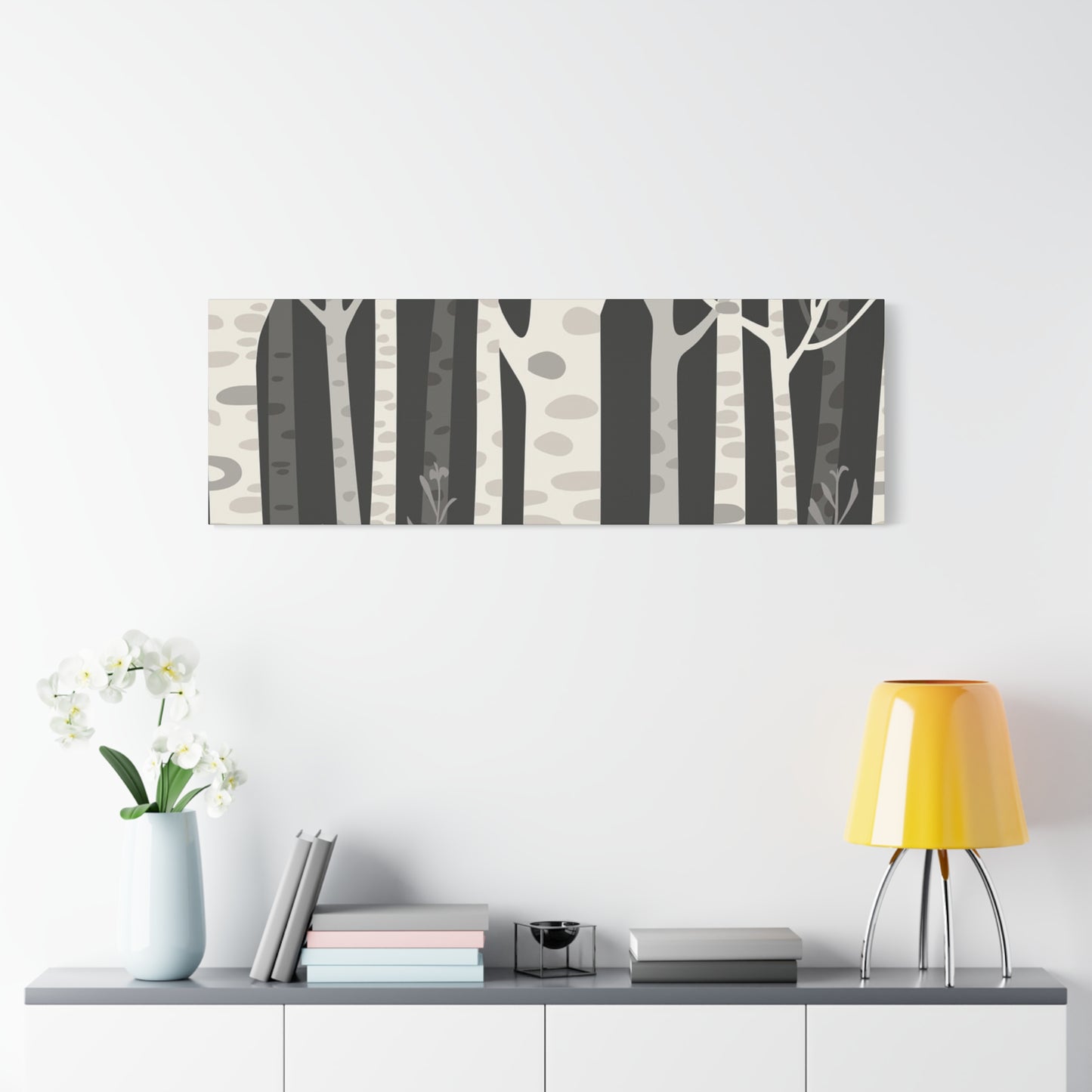 Matte Canvas, Stretched, 1.25" - Trees