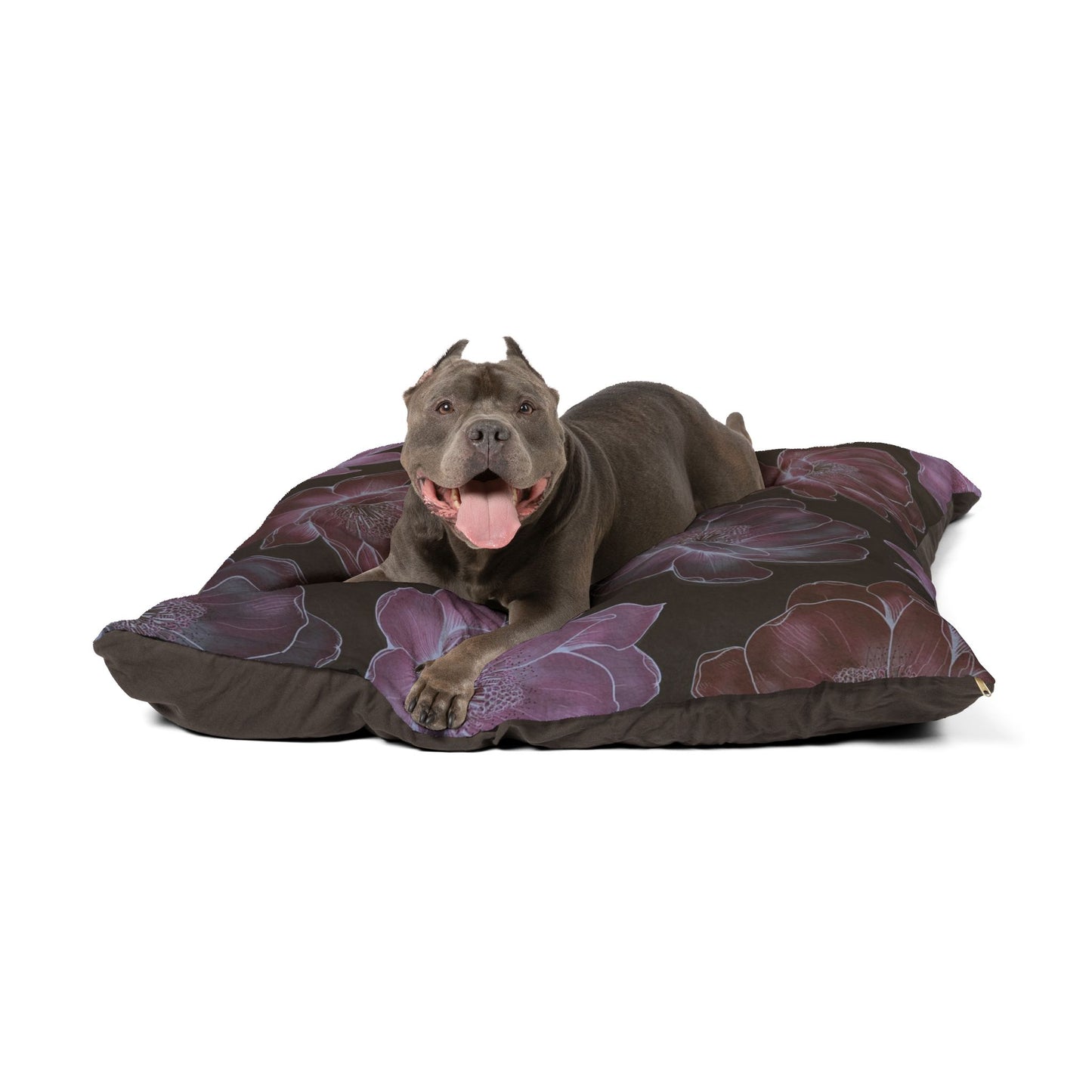 Floral Pet Bed, Cozy Dog Bed, Cat Bed with Floral Design, Pet Furniture, Dog Lover Gift, Home Decor for Pets