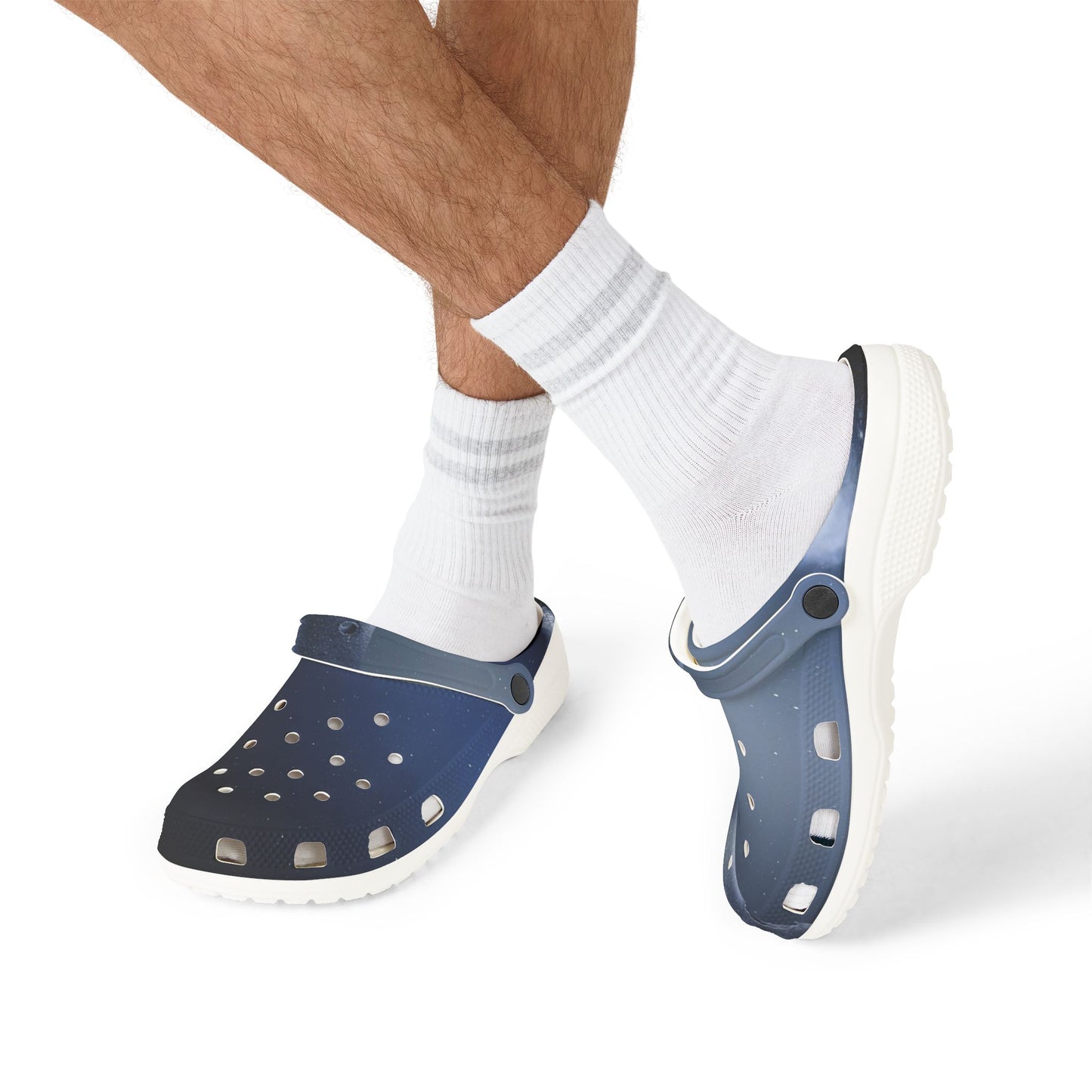 Moonlit Sky EVA Clogs — Lightweight Foam Garden Shoes