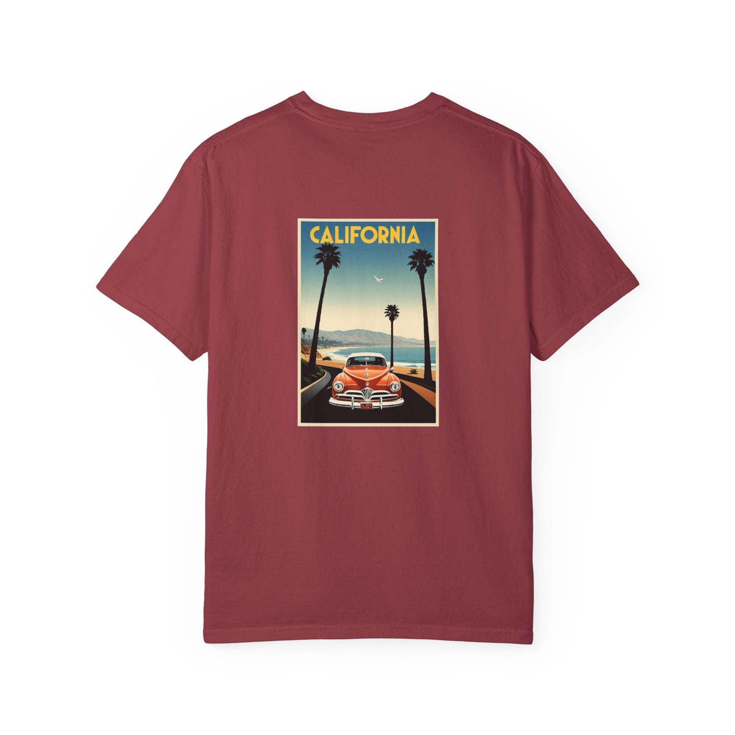 California Surf Style T-Shirt, Unisex Beach Tee, Vintage California Graphic Shirt, Summer Casual Wear, Surfing Enthusiasts Apparel