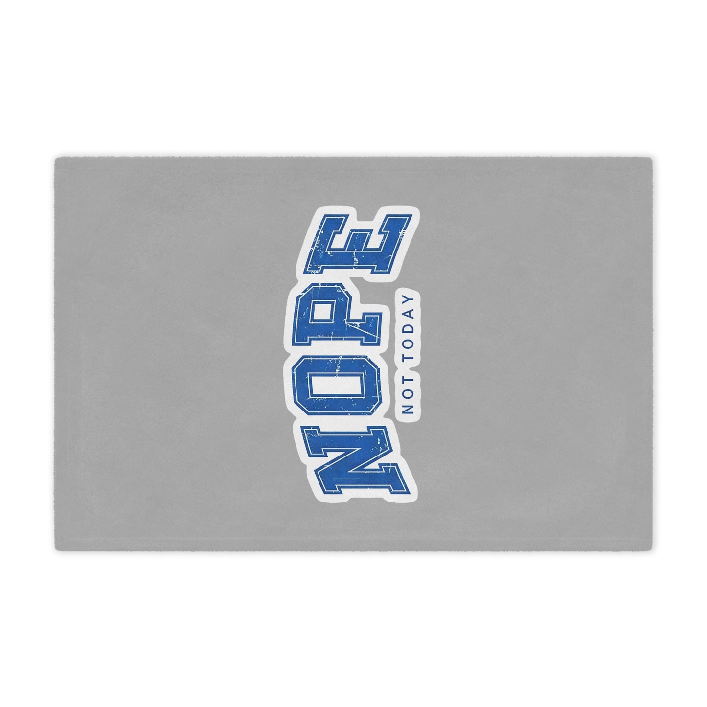 Nope "Not Today" Minky Blanket — Cozy Throw for Lazy Days & Gift