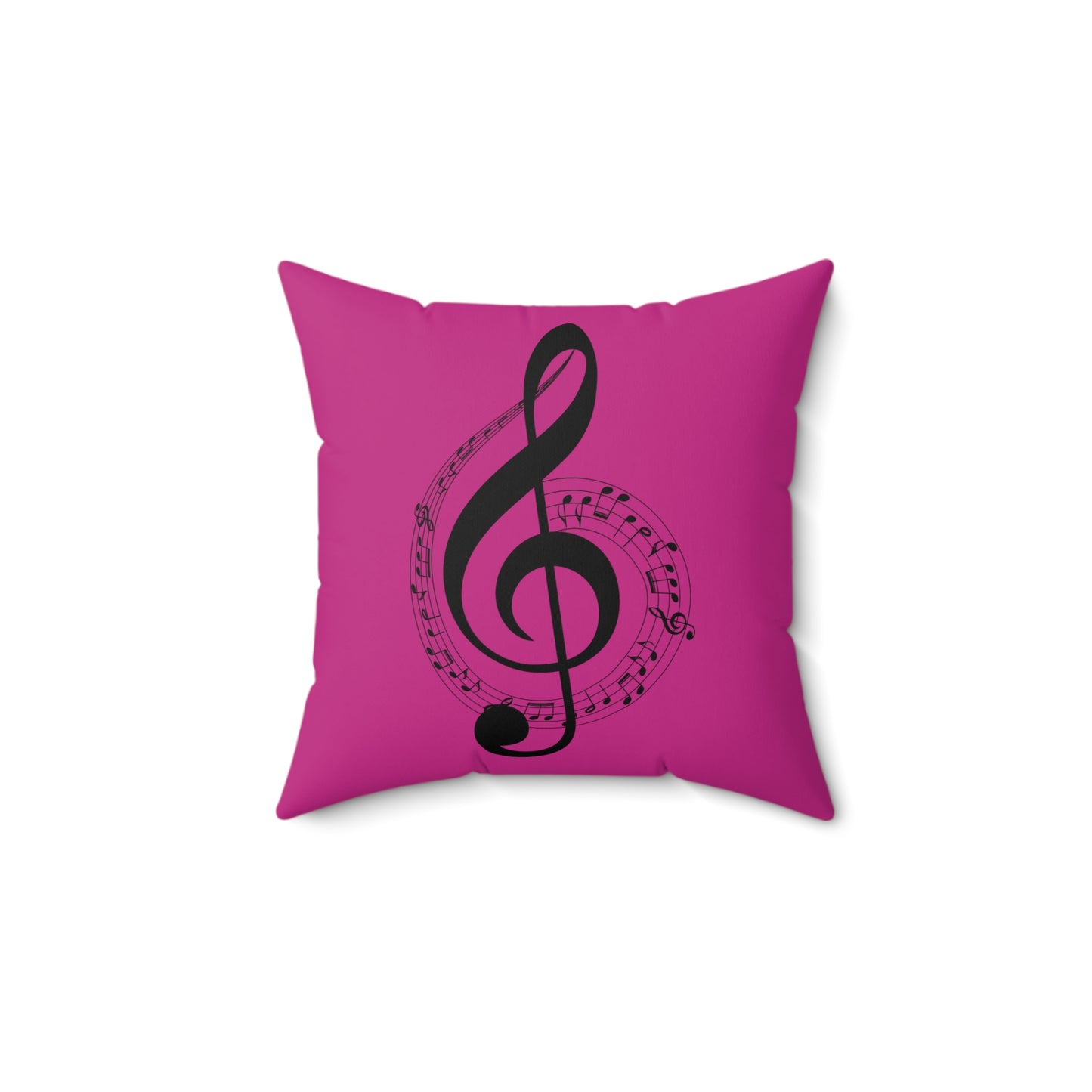 Musical Notes Decorative Pillow