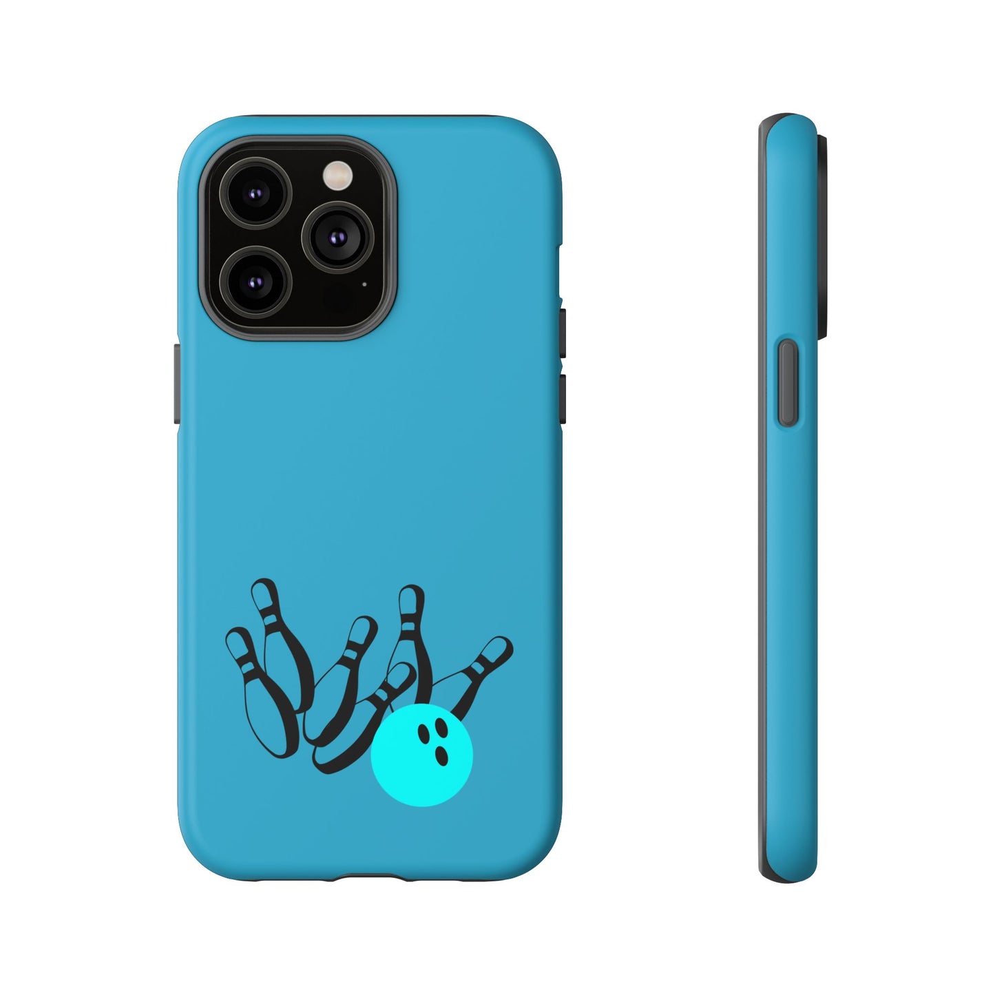 Bowling Phone Case, Tough Cases for Bowling Enthusiasts, Fun Gift for Bowlers, Unique Phone Accessory, Sports Themed Cases