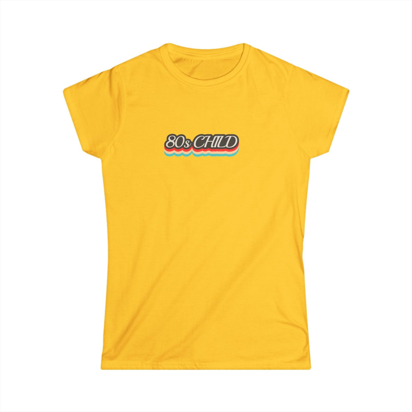 Women's Softstyle Tee - 80's chc