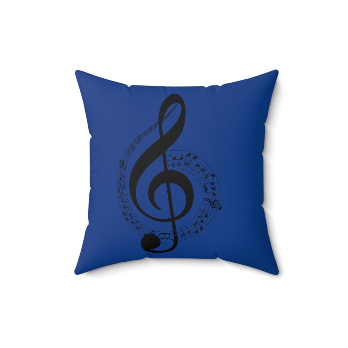 Musical Note Throw Pillow - Cozy Music Decor, Gift for Musicians