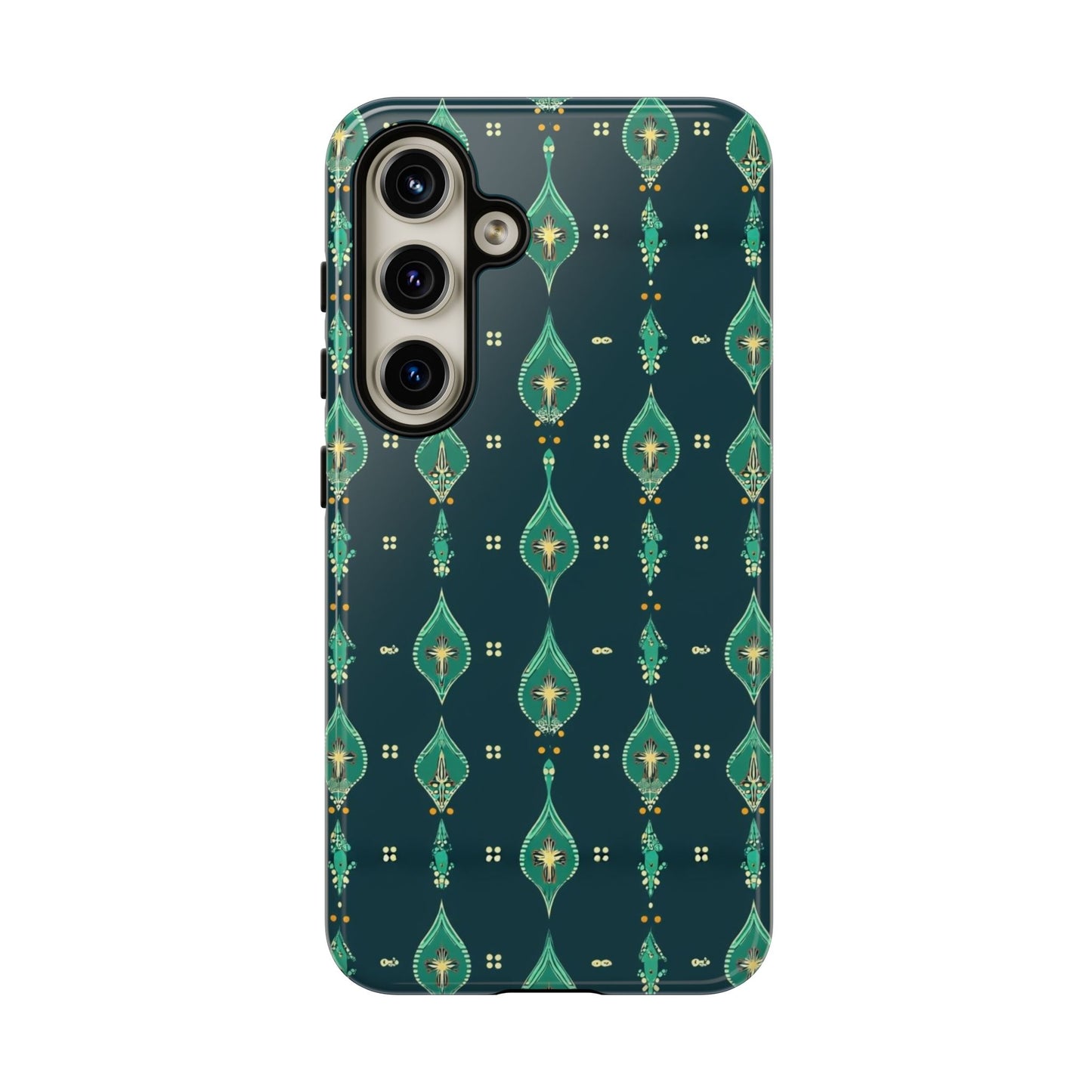 Emerald Boho Teardrop Phone Case