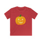 Kids Halloween Pumpkin Tee - Spooky, Fun, Softstyle Shirt for Halloween, Trick-or-Treat, Costume Party, Fall Celebrations, Pumpkin Patch