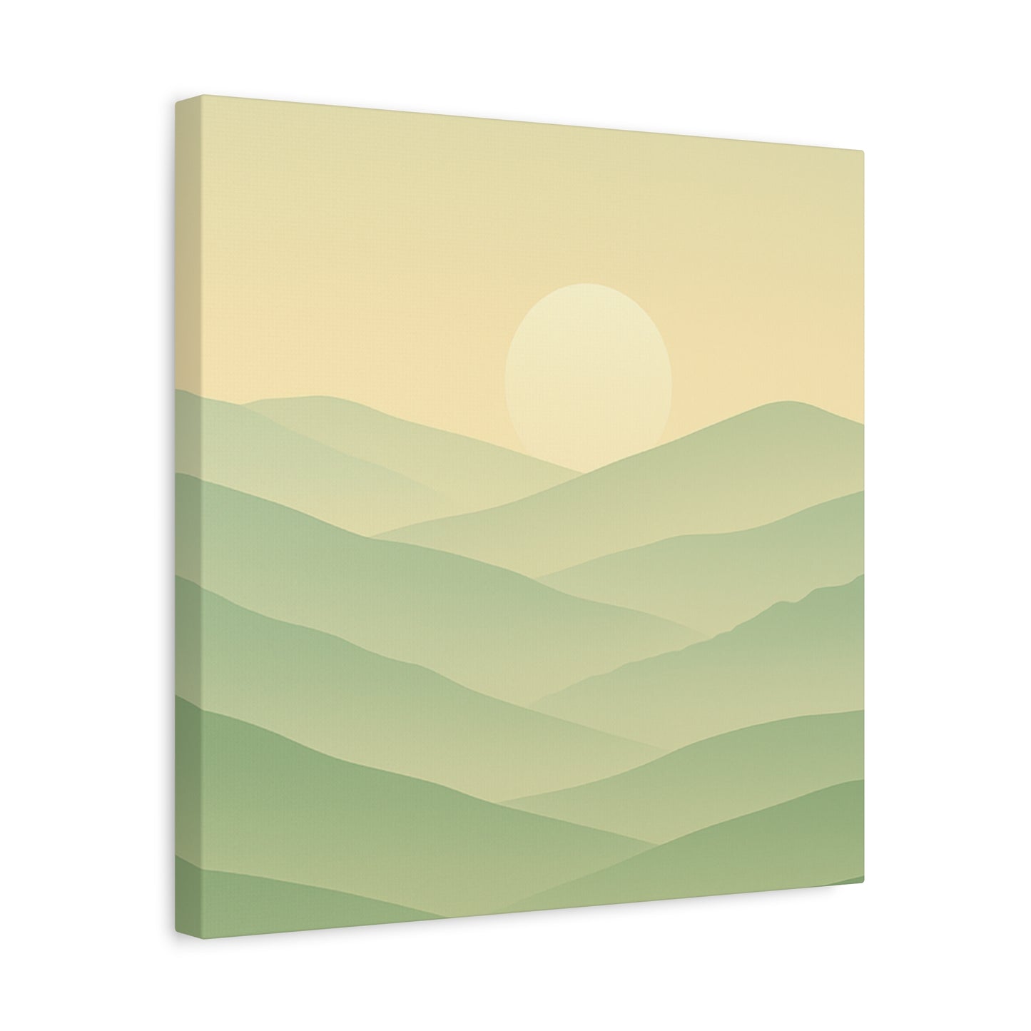 Matte Canvas, Stretched, 1.25" Sunset or Sunrise