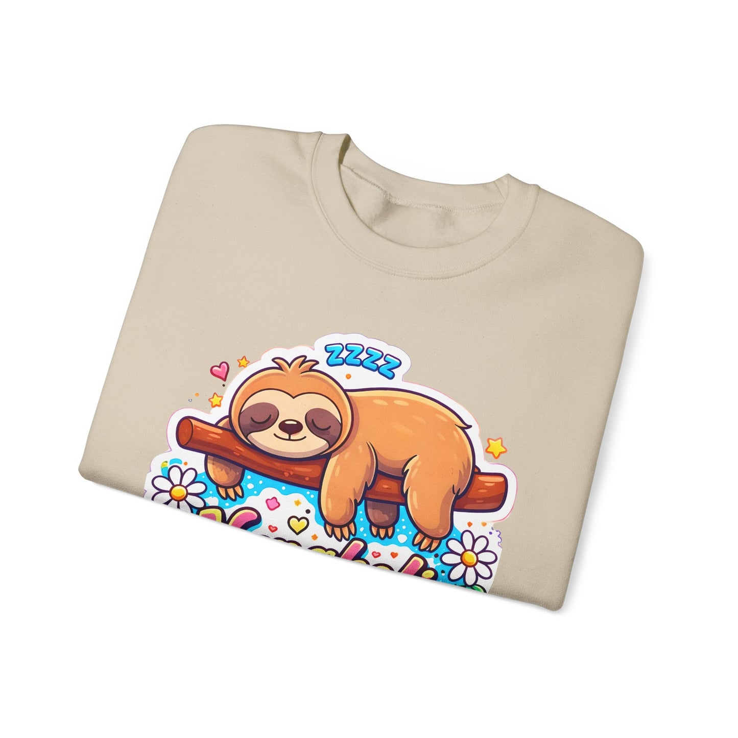 Napaholic Sweatshirt — Cute Sloth Nap Lover Crewneck