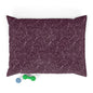 Luxurious Pet Bed with Swirly Design, Cozy Pet Bed, Dog Bed, Cat Bed, Plush Pet Cushion, Stylish Pet Decor
