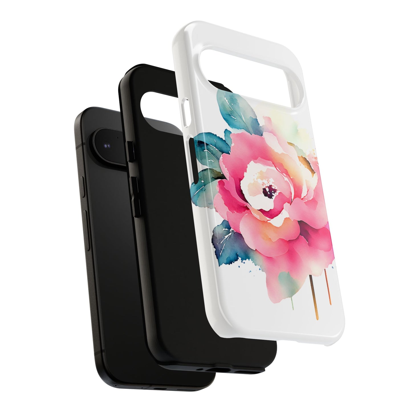 Floral Phone Case - Vibrant Rose Design