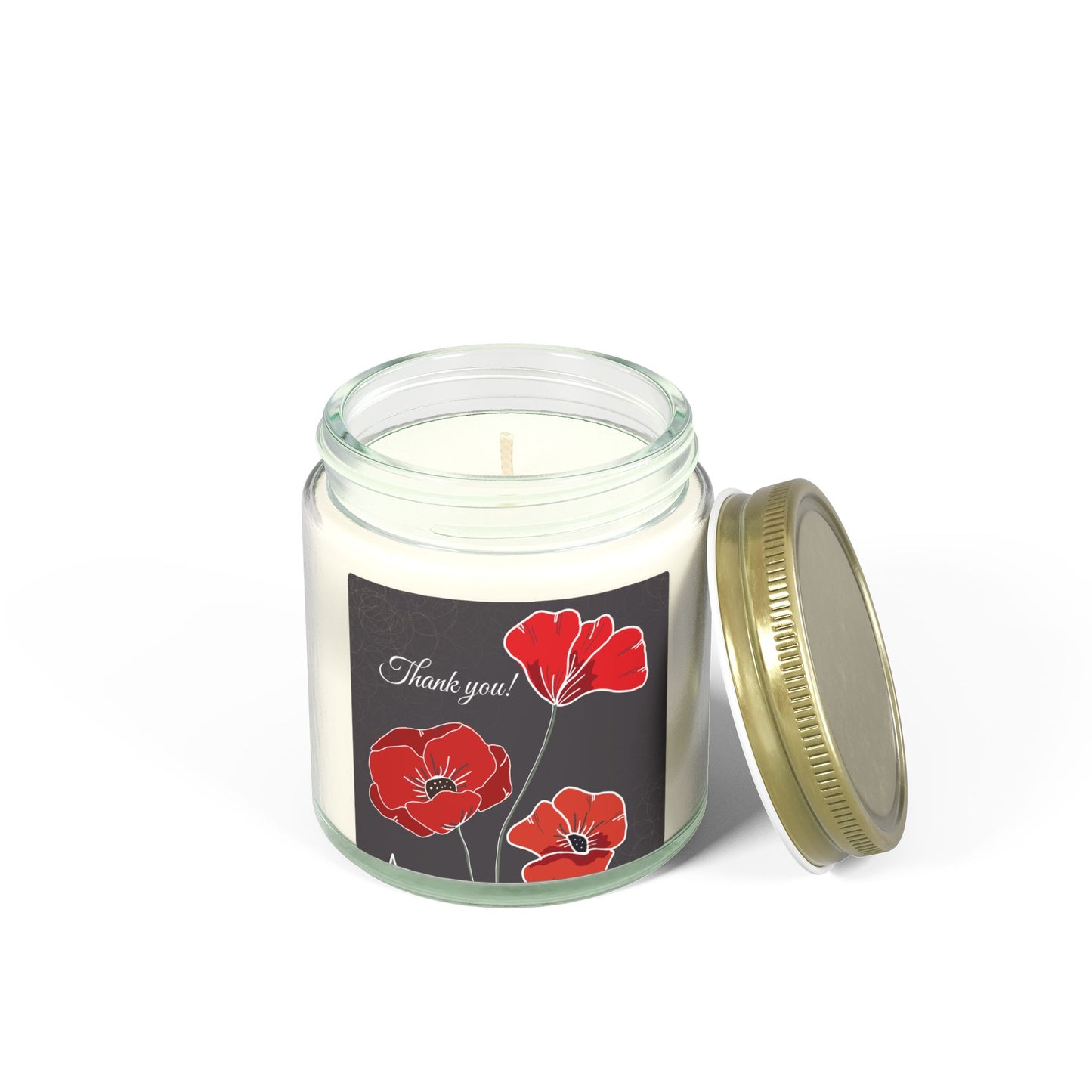 Scented Candles, Coconut Apricot Wax (4oz, 9oz)
