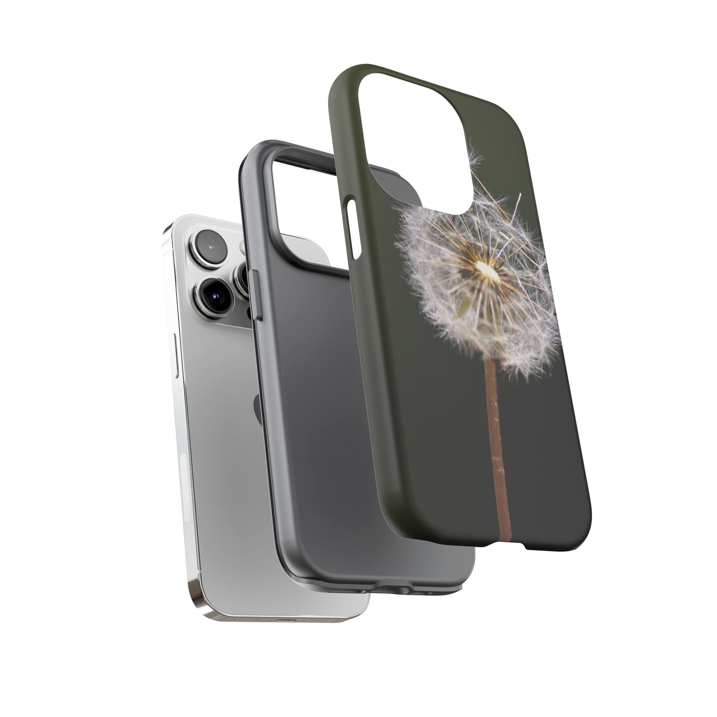 Dandelion Photo Tough Case — Protective Floral Phone Cover