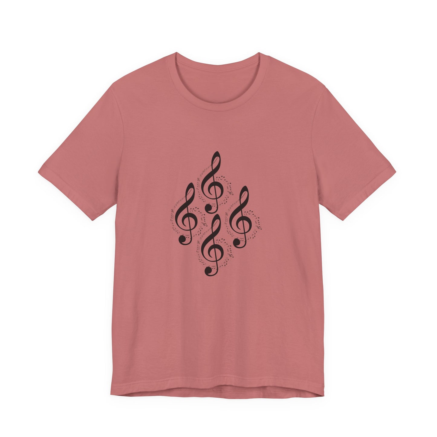 Musical Notes Tee - Perfect for Music Lovers, Casual Wear, Concerts, Festivals, Unique Gift Idea