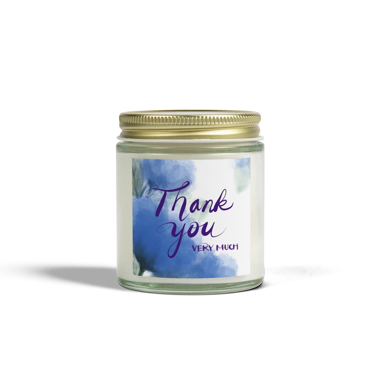 Thank You Scented Candles, Coconut Apricot Wax, Gifts for Her, Home Fragrance, Relaxation, Bridal Shower, Birthday