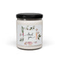 Thank You Floral Soy Candle — 9oz Scented Jar (Gift, Wedding Favor, Hostess)