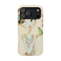 Whimsical Girl with Frog Magnetic Impact Phone Case