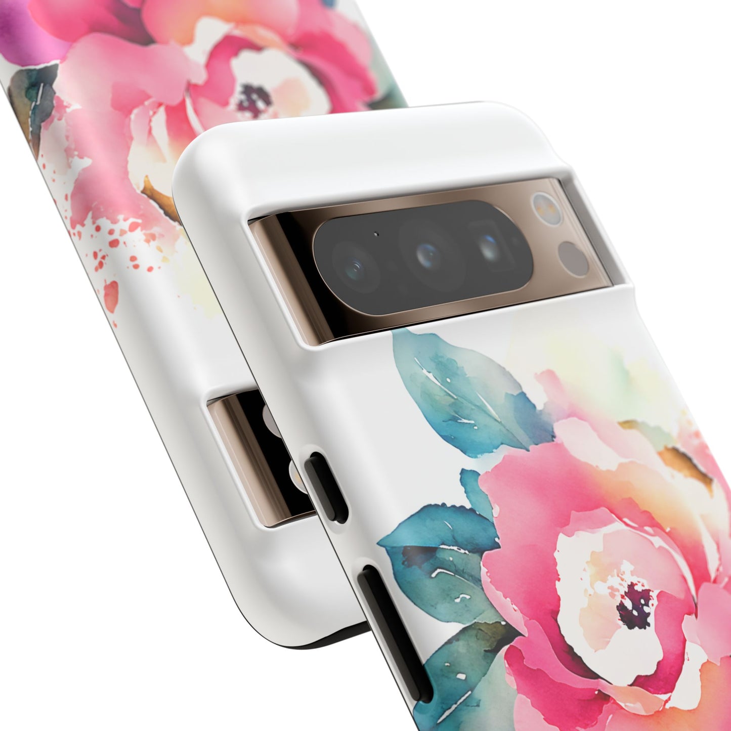 Floral Phone Case - Vibrant Rose Design