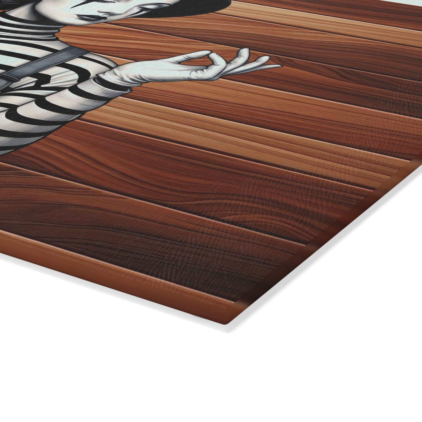 Chic Artist Glass Cutting Board