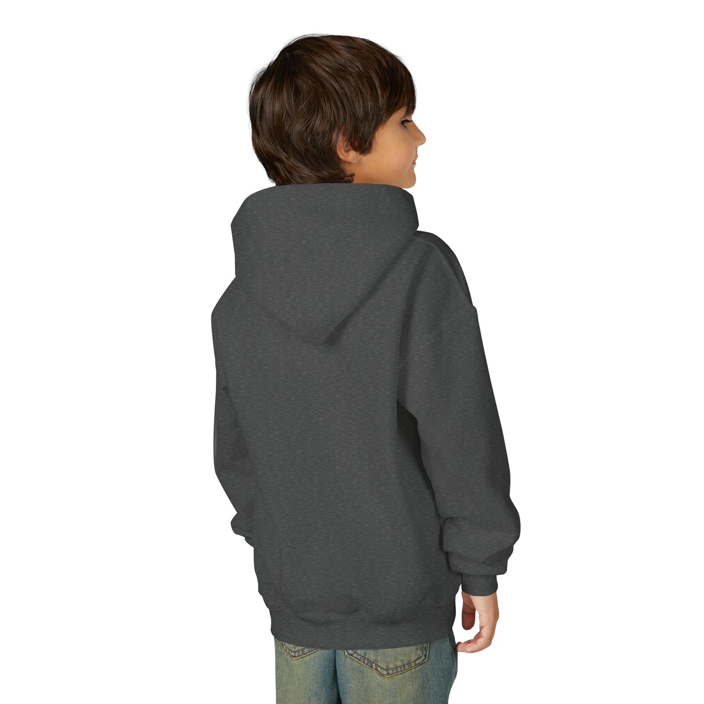 Youth Christmas Gnome Hoodie - "Merry Christmas" Holiday Kids Sweatshirt