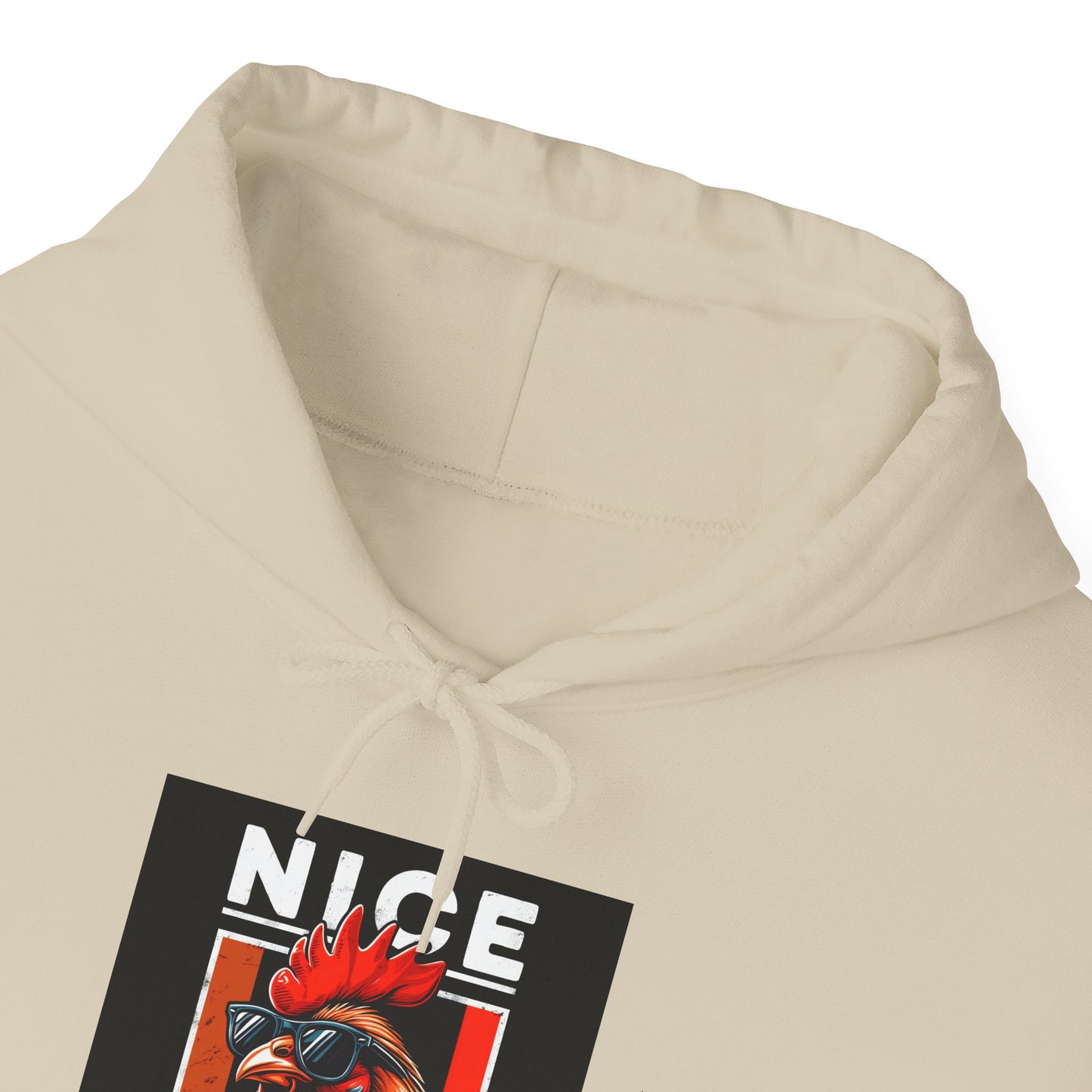 Rooster Graphic Hoodie – "Nice Cock" Bold Farmhouse Pullover