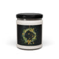 Holiday Wreath Soy Candle — 9oz Scented Christmas Candle