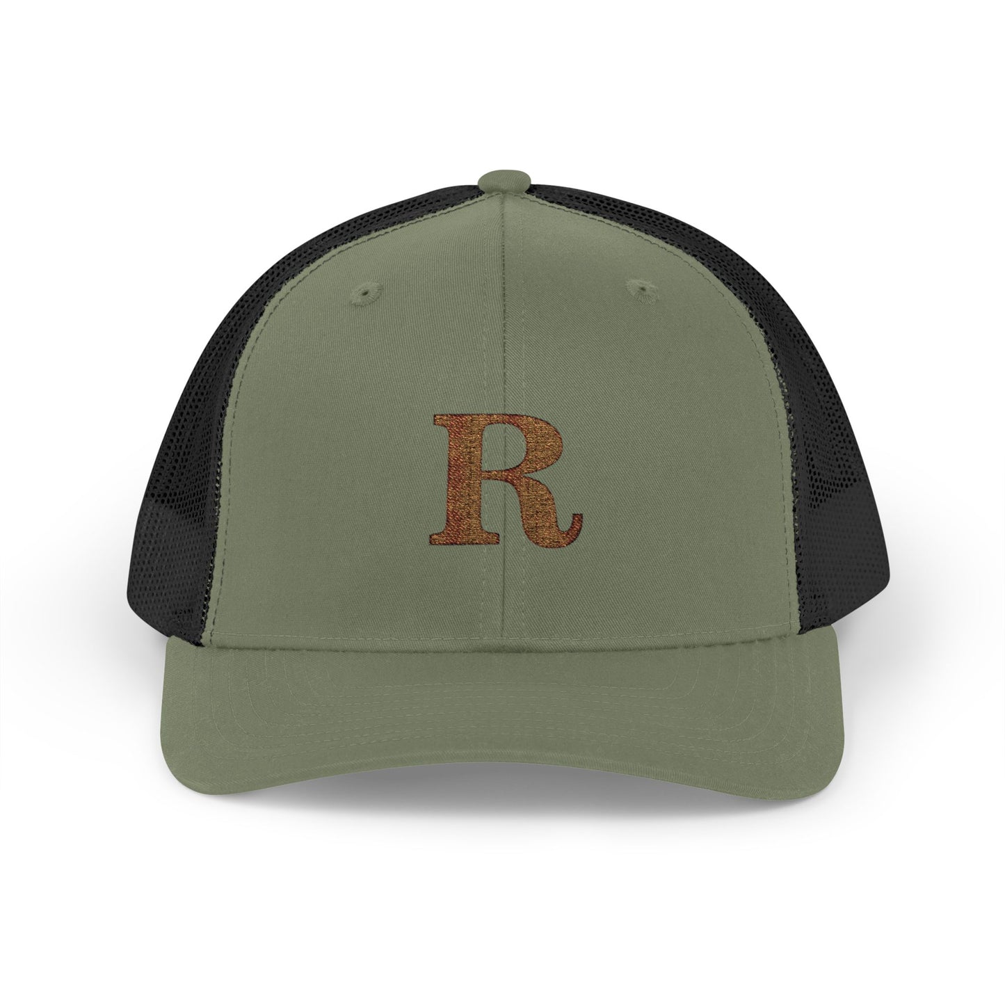 Letter R  Snapback Trucker Cap Hat