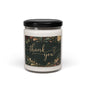 Thank You Scented Soy Candle — 9oz Decorative Jar Candle for Gifts & Home