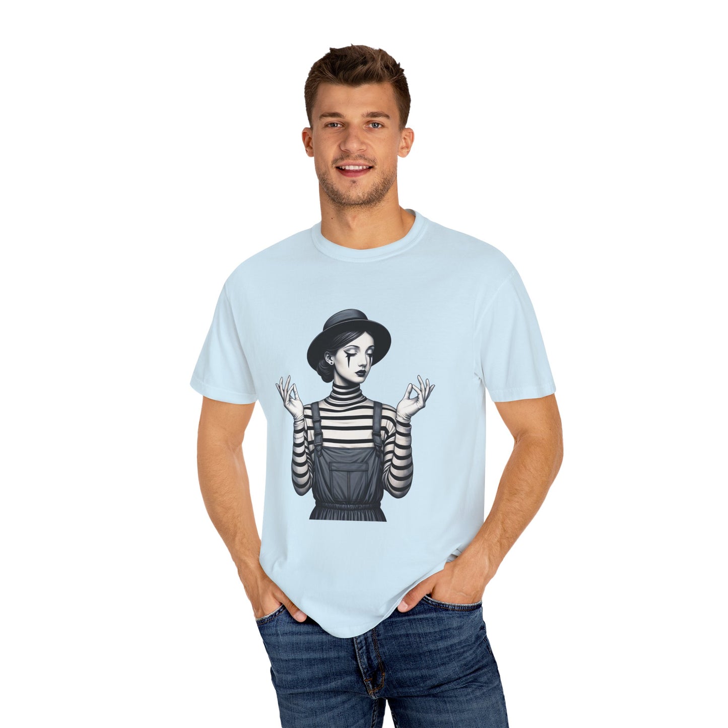 Gothic Striped Graphic Unisex T-Shirt, Edgy Casual Wear, Alternative Fashion, Gift for Her